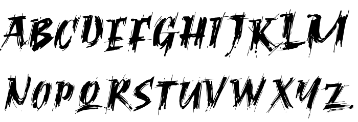 Ragnar Brush DEMO Font LOWERCASE