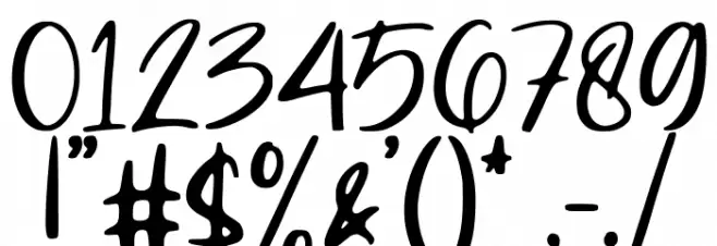 Ragnarock Font OTHER CHARS