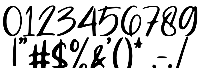 Ragnarock Font OTHER CHARS