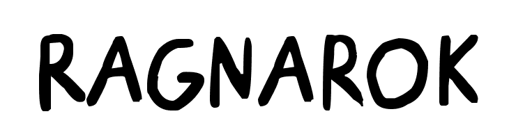 Ragnarok  Frei Schriftart Herunterladen