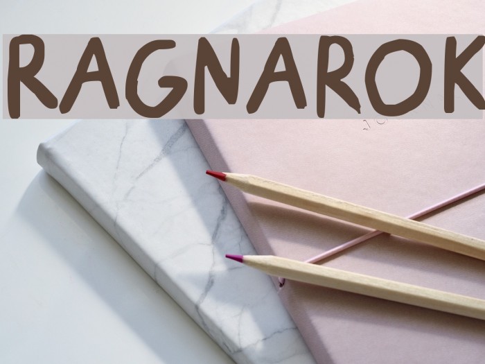 Ragnarok Font examples