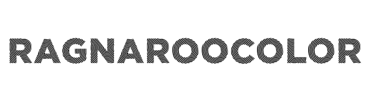 Ragnaroo Color  フリーフォントのダウンロード