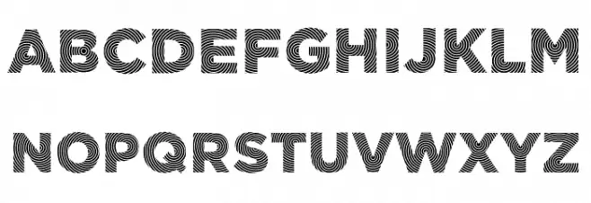 Ragnaroo Color Schriftart Groß