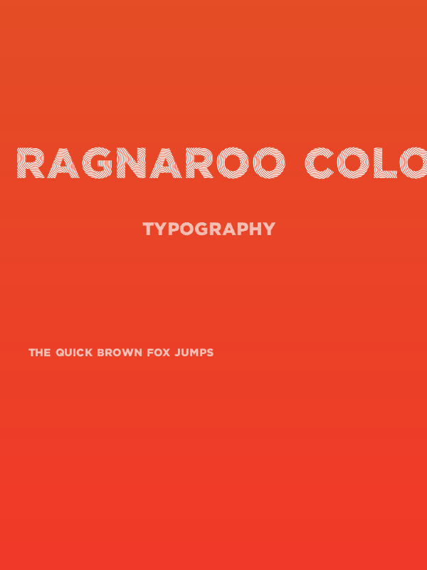 Ragnaroo Color Poster