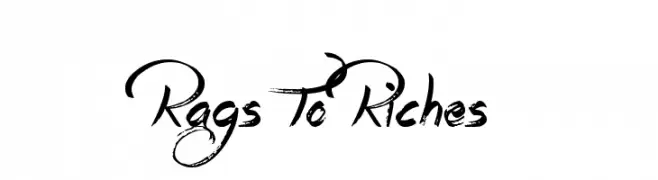 Rags To Riches  Frei Schriftart Herunterladen