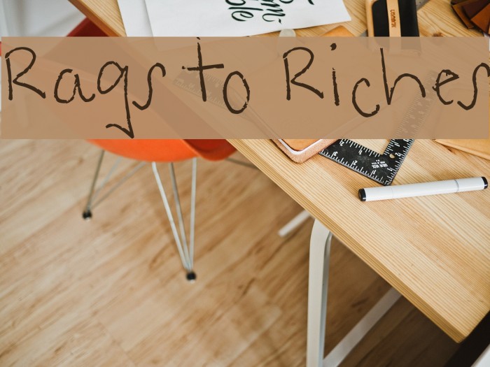 Rags to Riches Fuentes examples