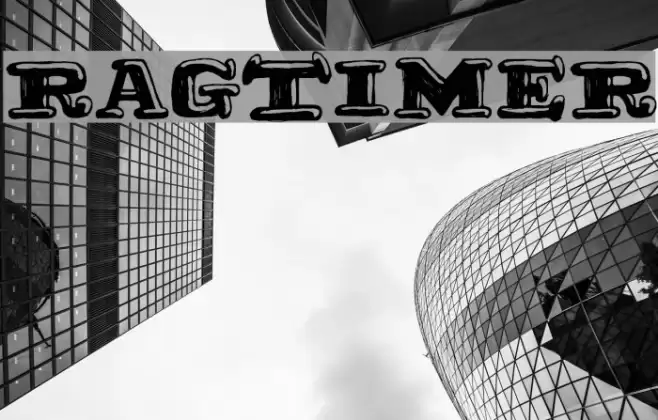 Ragtimer Font examples