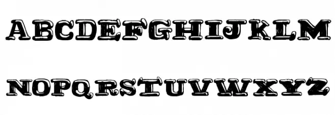 Ragtimer フォント 小文字