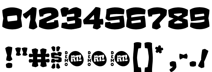 RagueDemo-Regular Font OTHER CHARS