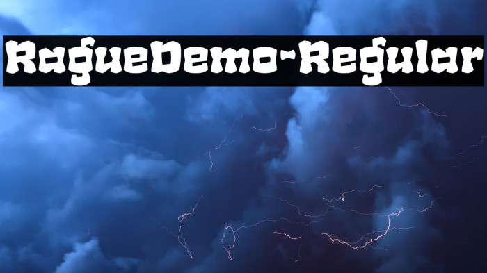 RagueDemo-Regular Example 3