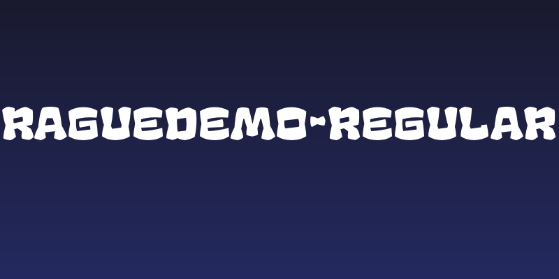 RagueDemo-Regular Social Header