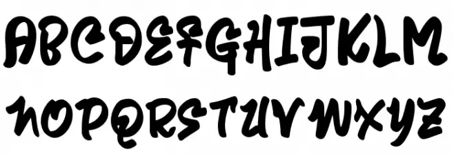 Ragzilla خط أحرف كبيرة