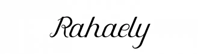 Rahaely  Frei Schriftart Herunterladen