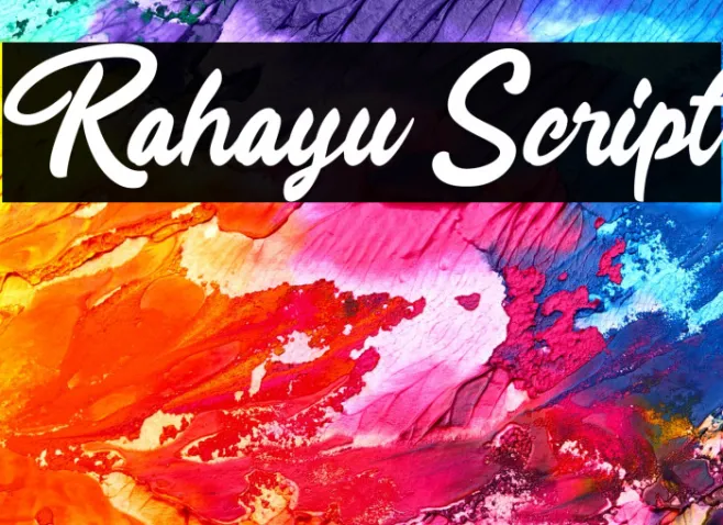 Rahayu Script Example 1