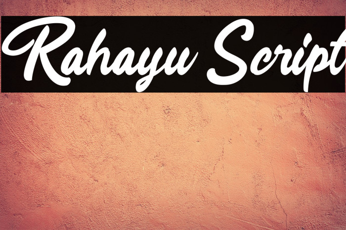 Rahayu Script Example 2