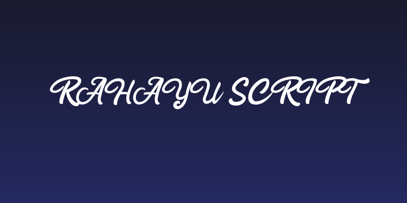 Rahayu Script Social Header