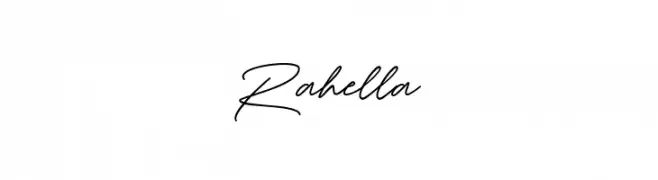 Rahella  Frei Schriftart Herunterladen