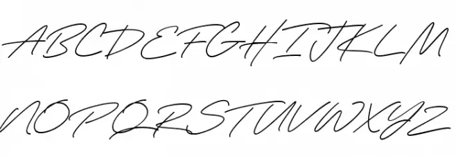 Rahella Schriftart Groß