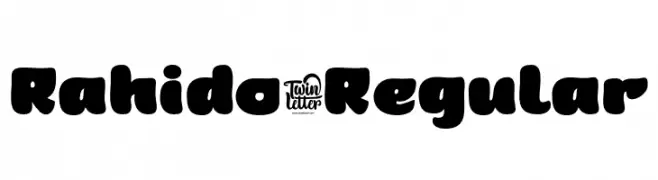 Rahido-Regular  Free Fonts Download