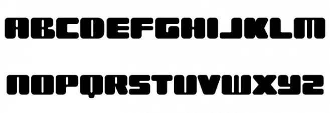 Rahovets Schriftart Groß