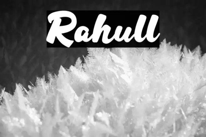 Rahull خط examples