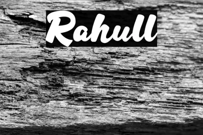 Rahull خط examples