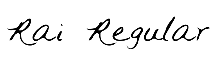 Rai Regular  Fuentes Gratis Descargar