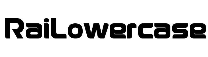 RaiLowercase  Free Fonts Download