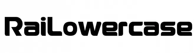 RaiLowercase  Fuentes Gratis Descargar