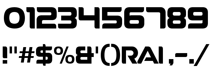 RaiLowercase Font OTHER CHARS