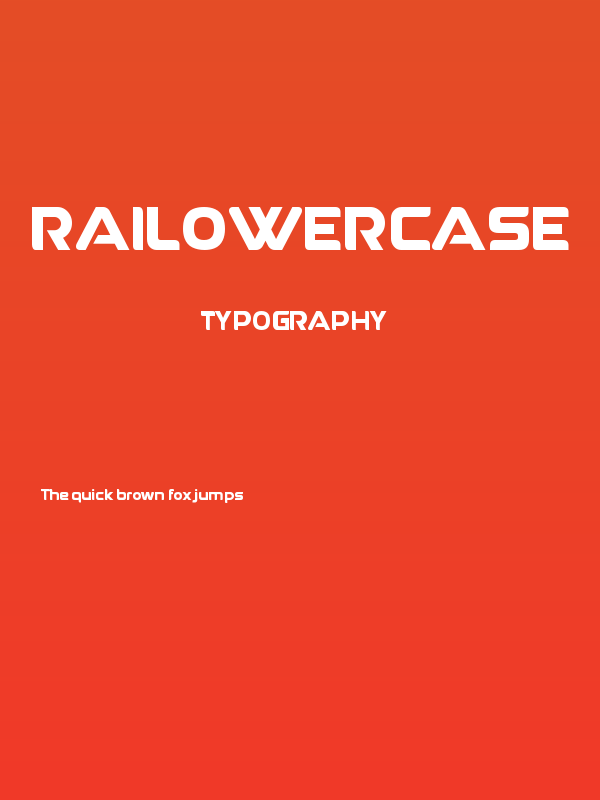 RaiLowercase Poster