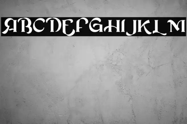 Raich Artifex Demo 字体 examples