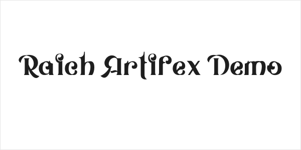 Raich Artifex Demo Logo