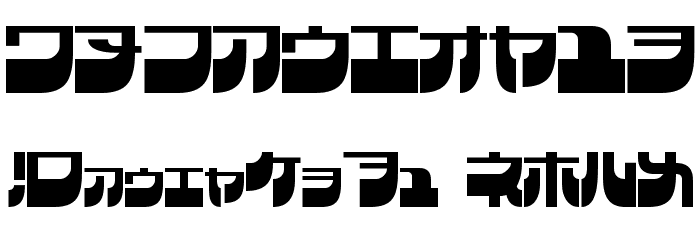 Raideen Font OTHER CHARS