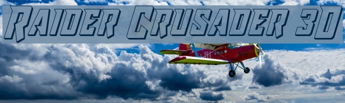 Raider Crusader 3D Font examples