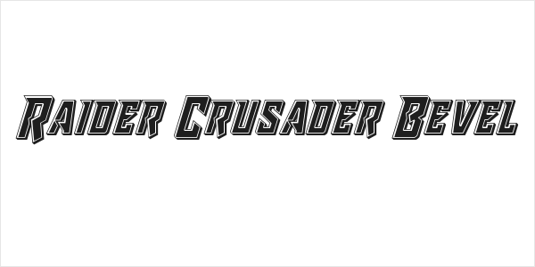 Raider Crusader Bevel Logo