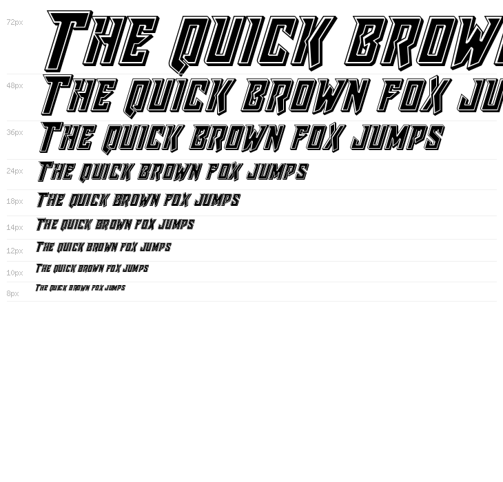 Raider Crusader Bevel Waterfall