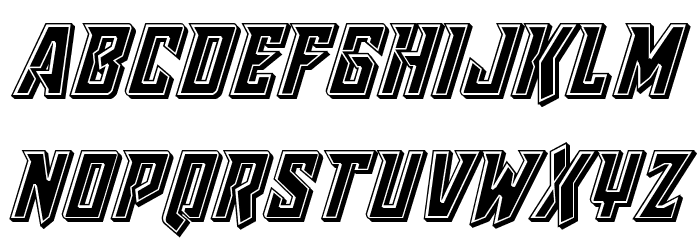 Raider Crusader Bevel Font LOWERCASE