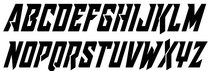 Raider Crusader Condensed Font LOWERCASE