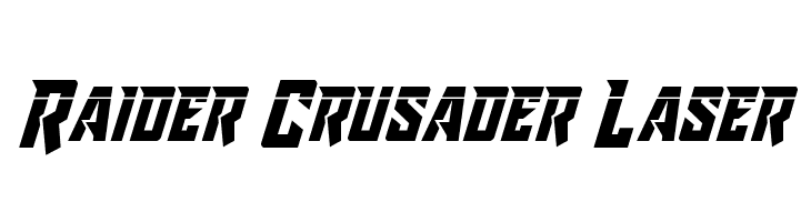 Raider Crusader Laser Polices