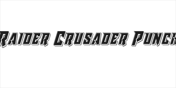 Raider Crusader Punch Logo