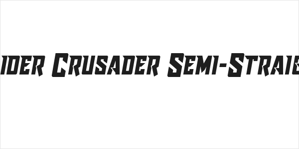 Raider Crusader Semi-Straight Logo