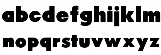 Raiderfont خط أحرف صغيرة