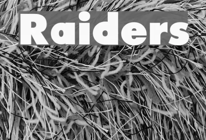 Raiders Caratteri examples