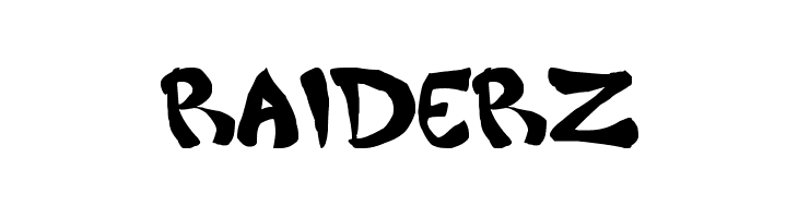 Raiderz Font