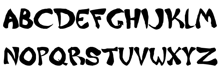 Raiderz Font LOWERCASE