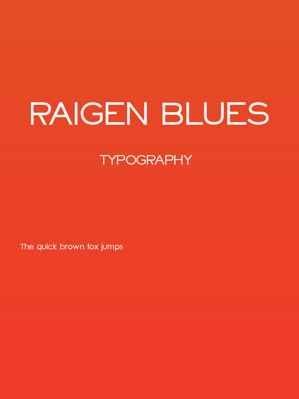 Raigen Blues Poster
