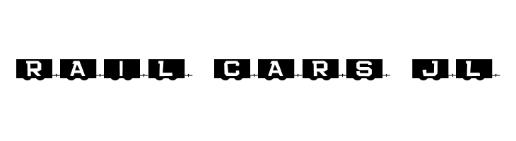 Rail Cars JL  Скачать бесплатные шрифты