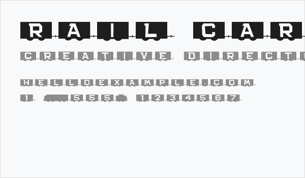 Rail Cars JL Business Card