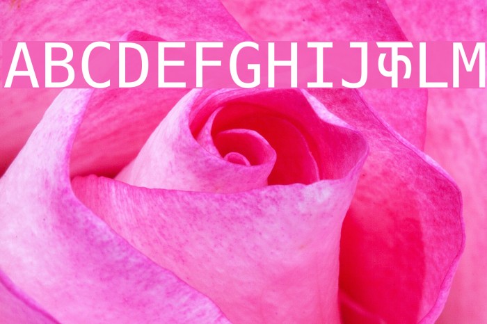Rail Model Font examples